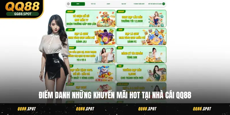 QQ88 | Cr2 | Trang Chủ QQ88.COM #1 Việt Nam | Free 58K 7 Điểm danh những khuyến mãi HOT tại nhà cái QQ88