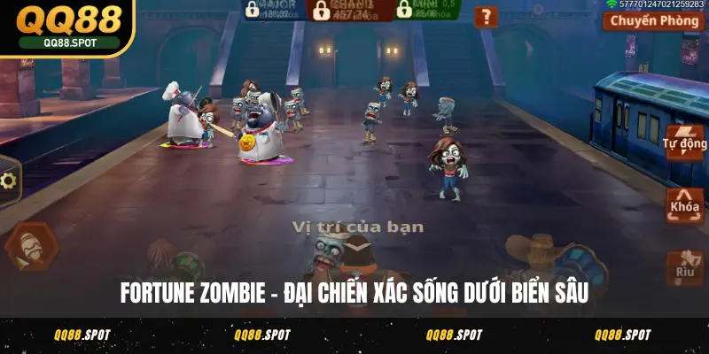 JILI Bắn Cá - Hành Trình Chinh Phục Kho Báu Đại Dương 4 Fortune Zombie - Đại chiến xác sống dưới biển sâu