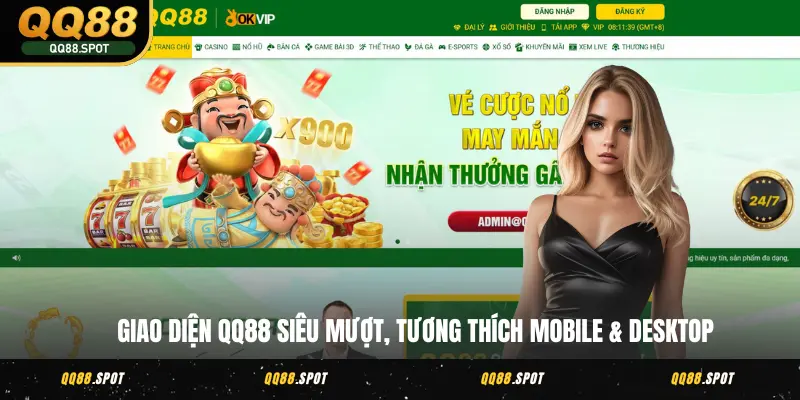 QQ88 | Cr2 | Trang Chủ QQ88.COM #1 Việt Nam | Free 58K 4 Giao diện QQ88 siêu mượt, tương thích mobile & desktop