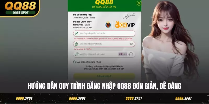 Đăng Nhập QQ88 - Điểm Danh Mỗi Ngày Để Tích Điểm Thưởng 2 Hướng dẫn quy trình đăng nhập QQ88 đơn giản, dễ dàng