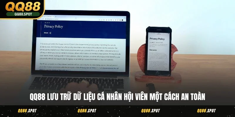 QQ88 lưu trữ dữ liệu cá nhân hội viên một cách an toàn