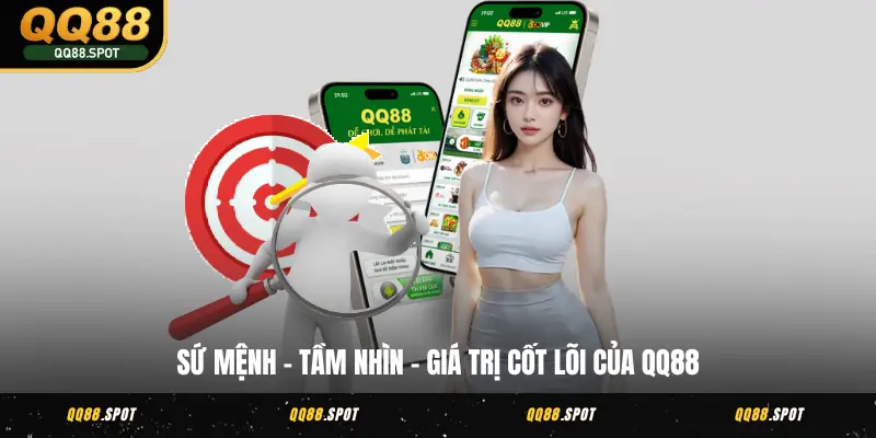 QQ88 | Cr2 | Trang Chủ QQ88.COM #1 Việt Nam | Free 58K 3 Sứ mệnh - Tầm nhìn - Giá trị cốt lõi của QQ88